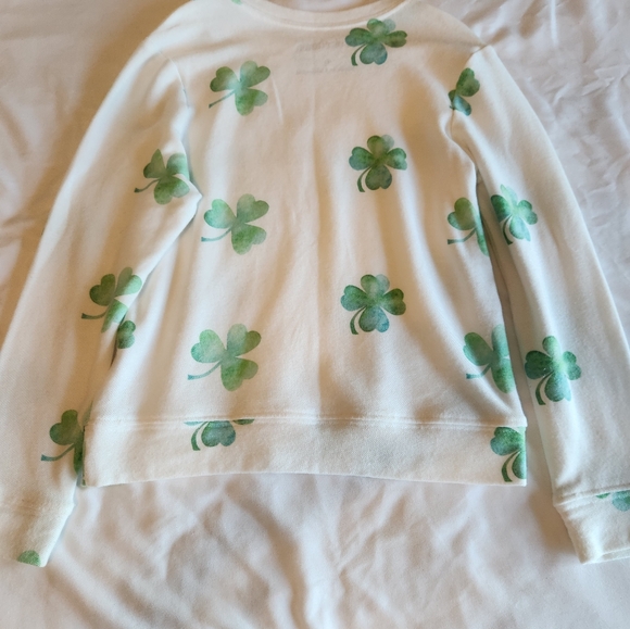 Girls brokedown shamrock sweatshirt 6 - Picture 3 of 3